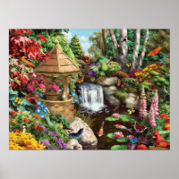 Alan Giana "Secret Garden" Poster