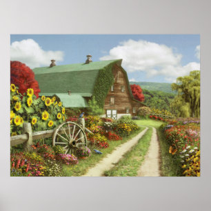 Alan Giana "Silence of the Valley" Poster