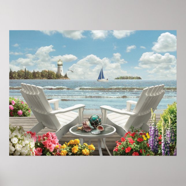 Alan Giana "Summer Escape" Poster (Frente)