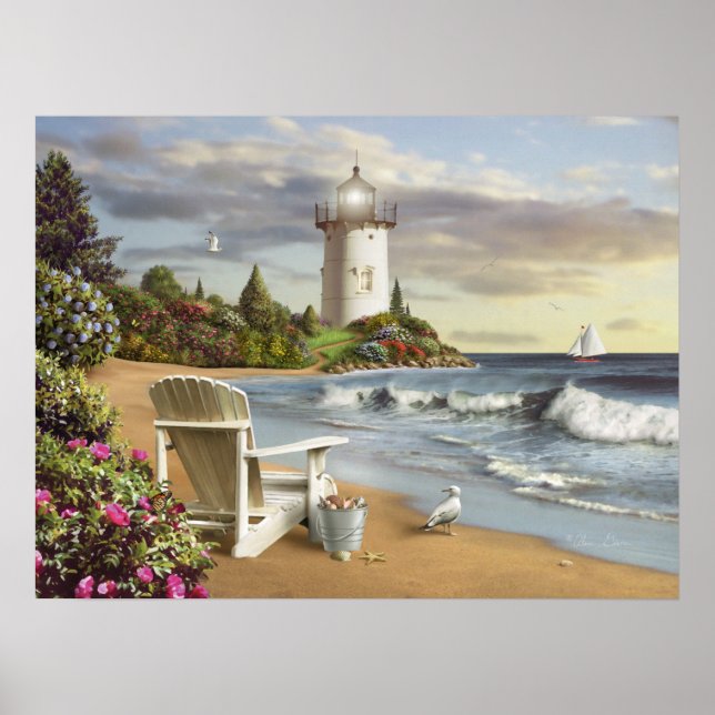 Alan Giana "The Perfect Place" Poster (Frente)