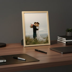 Alargamento de Foto de Casamento Personalizado (8"