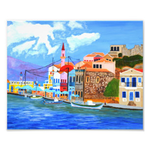 Alargamento de Fotos na Costa Grega