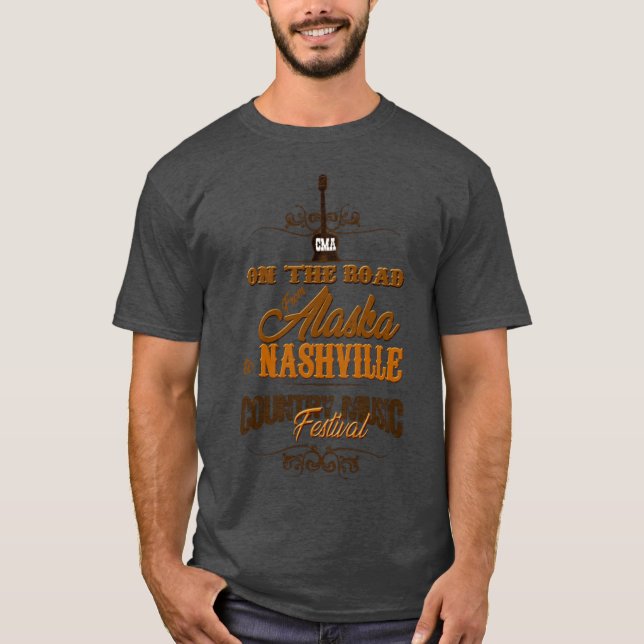 Alasca a Nashville Festival Camisas Superdimension (Frente)