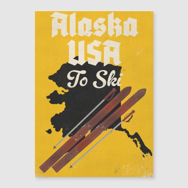 Alasca EUA Para Esquiar (Frente)