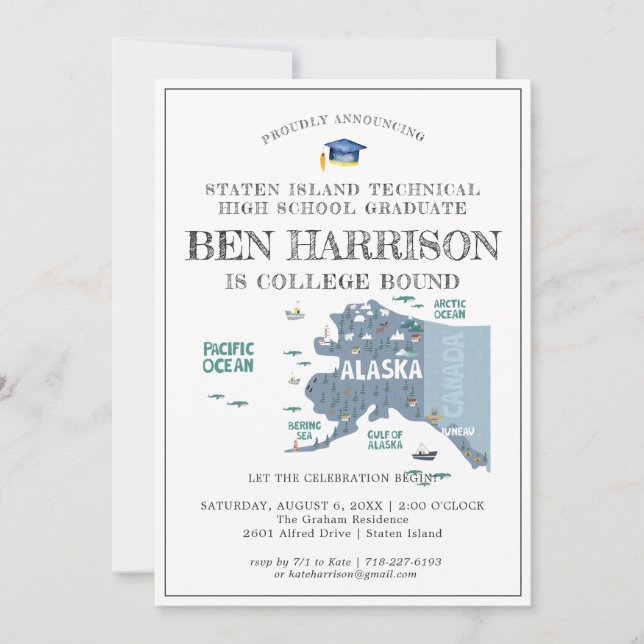 Alasca | Festa de formatura Colégio (Frente)