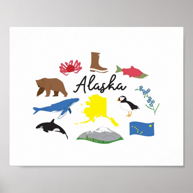 Alaska Art Impressão (Frente)