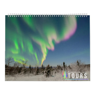Alaska Aurora Calendário por Fairbanks Aurora Tou