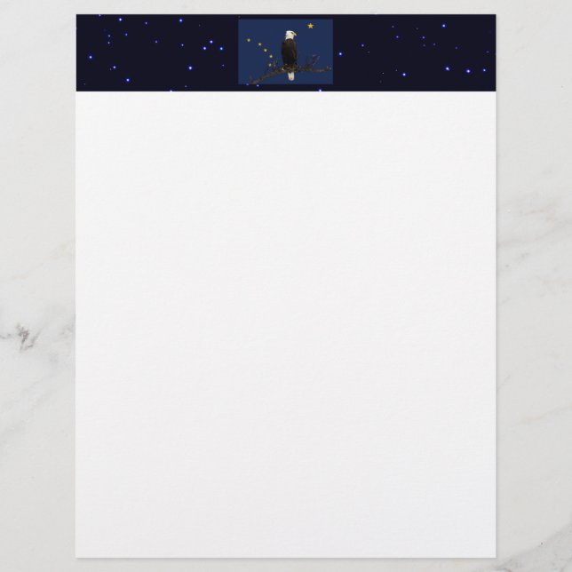 Alaska Eagle E Flag (Frente)