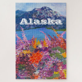 Alaska Fireweed Quebra-cabeça