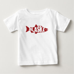 Alaska Salmon Baby T-Shirt