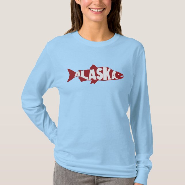 Alaska Salmon T-Shirt (Frente)