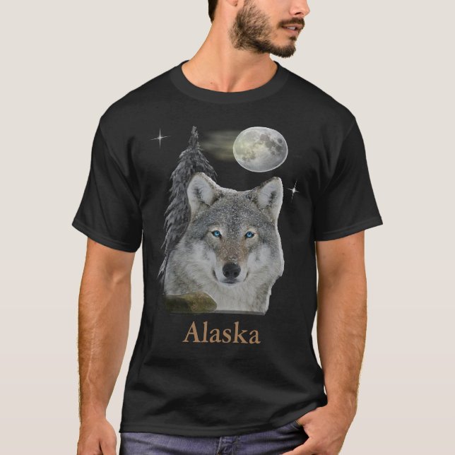 Alaska wolf T-Shirt (Frente)