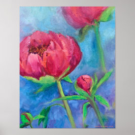 Alaskan Peonies Appearance Match Poster