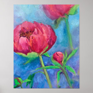 Alaskan Peonies Appearance Match Poster