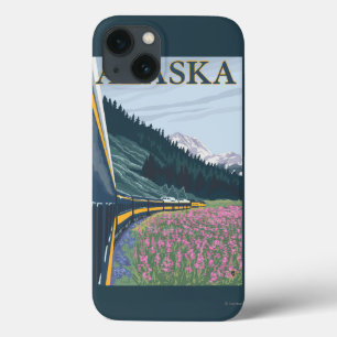 AlaskaRailroad e viagens vintage do Fireweed