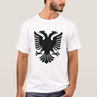 albanian eagle t-shirt aigle albanais t - shirt