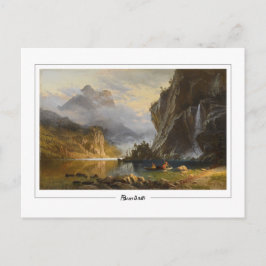 Albert Bierstadt #108 - Cartão Postal de Arte Fina