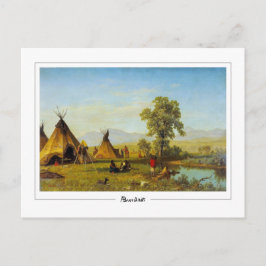 Albert Bierstadt #118 - Cartão Postal de Arte Fina