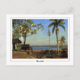 Albert Bierstadt #196 - Cartão Postal de Arte Fina