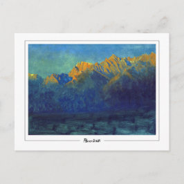 Albert Bierstadt #204 - Cartão postal de arte fina