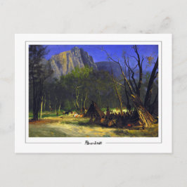 Albert Bierstadt #206 - Cartão postal de arte fina