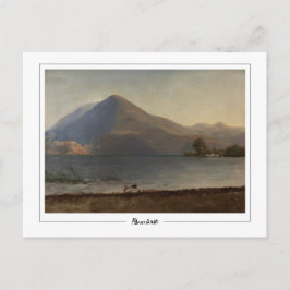 Albert Bierstadt #213 - Cartão postal de arte fina