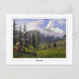 Albert Bierstadt #271 - Cartão postal de arte fina