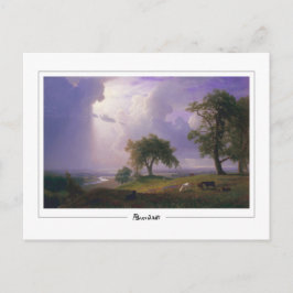 Albert Bierstadt #99 - Cartão postal de arte fina