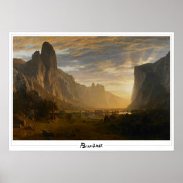 Albert Bierstadt Zedign Art Poster nº 121