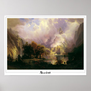 Albert Bierstadt Zedign Art Poster nº 136
