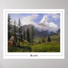 Albert Bierstadt Zedign Art Poster nº 271