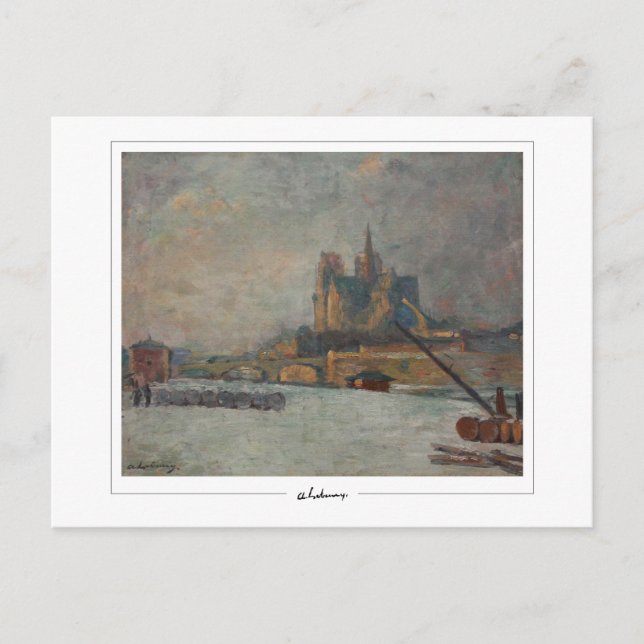 Albert Lebourg #76 - Cartão Postal de Arte Fina (Frente)
