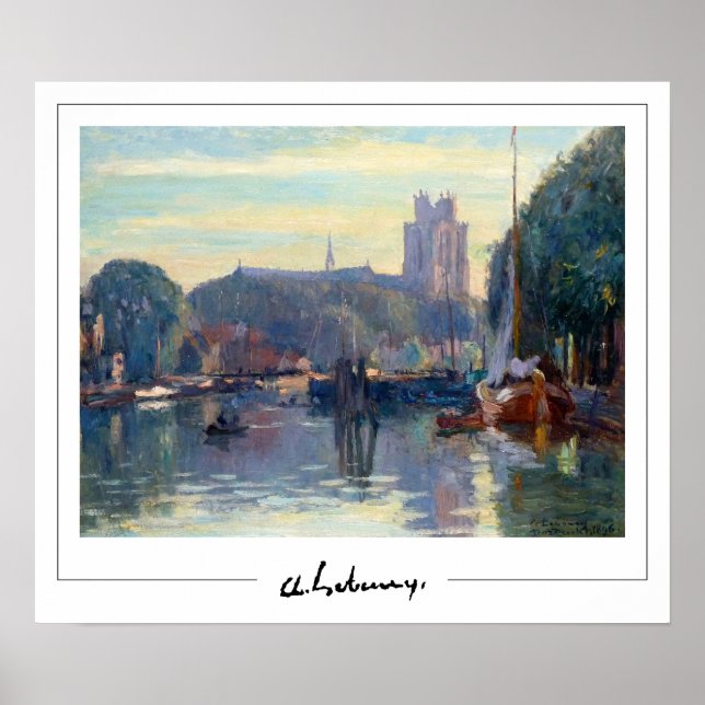 Albert Lebourg Zedign Art Poster #30 (Frente)