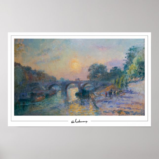 Albert Lebourg Zedign Art Poster nº 179 (Frente)
