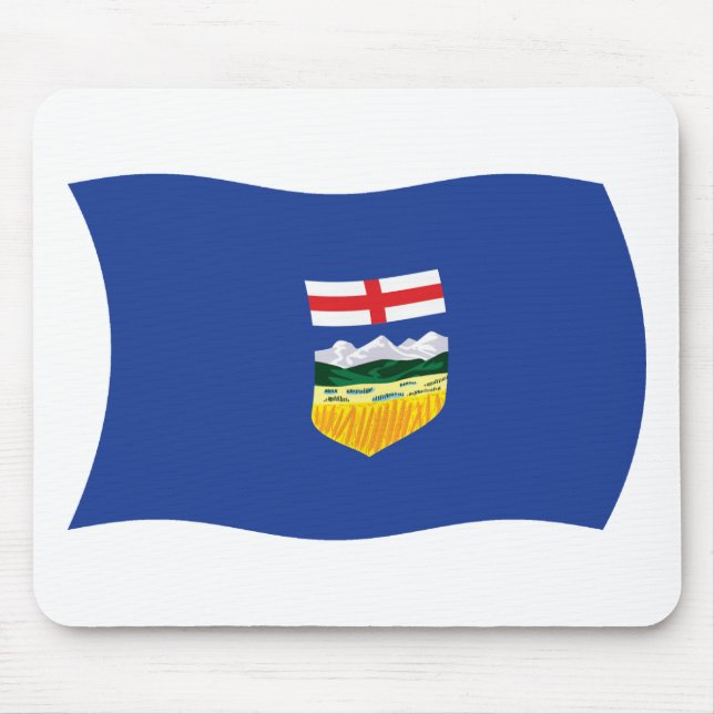 Alberta Bandeira Mouse Pad (Frente)