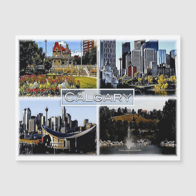 Alberta - Canadá - Mosaico - (Frente)