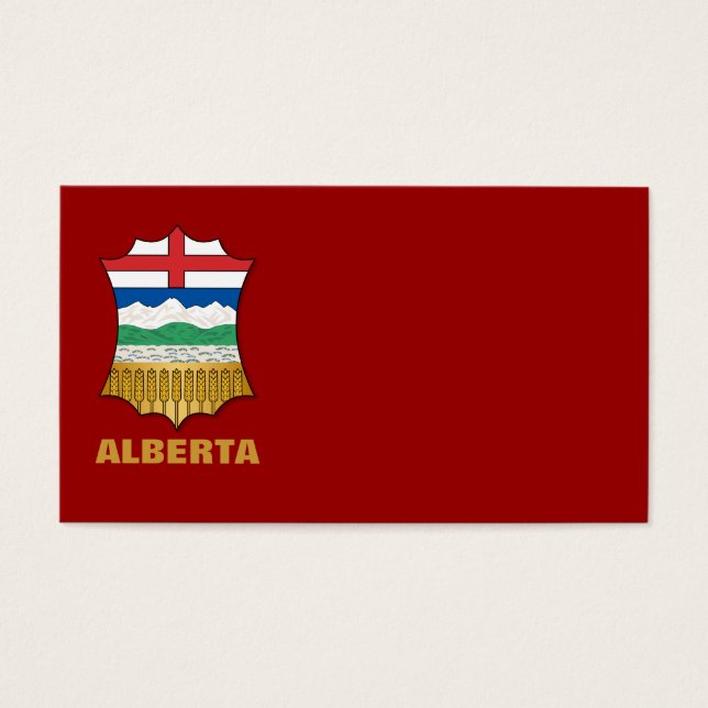 Alberta casaco de armas (Frente)