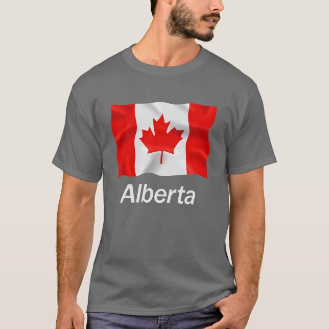 Alberta - t-shirt escuro básico (Frente)