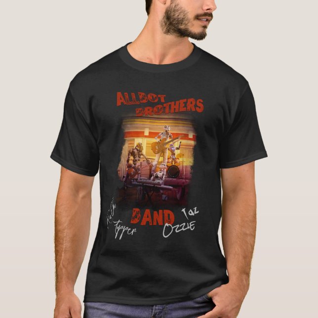 Albot Brothers Banda T-shirt assinada (Frente)