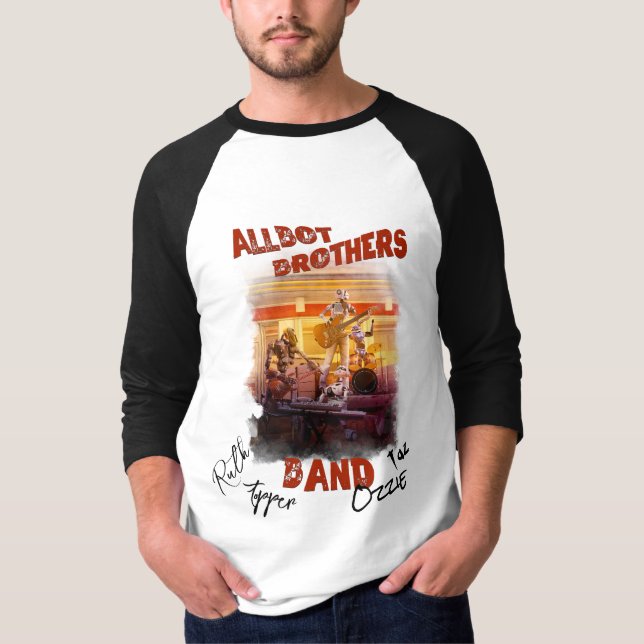 Albot Brothers Banda T-shirt assinada (Frente)