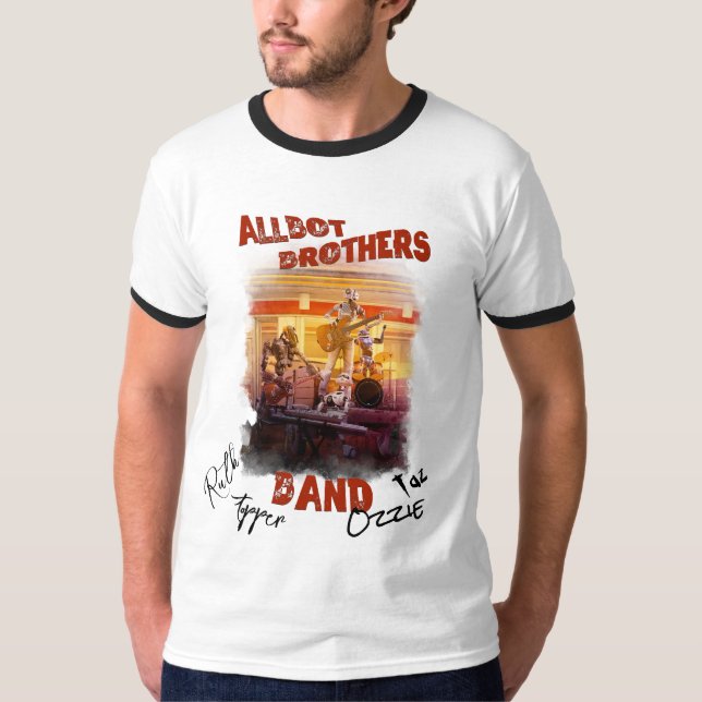 Albot Brothers Banda T-shirt assinada (Frente)