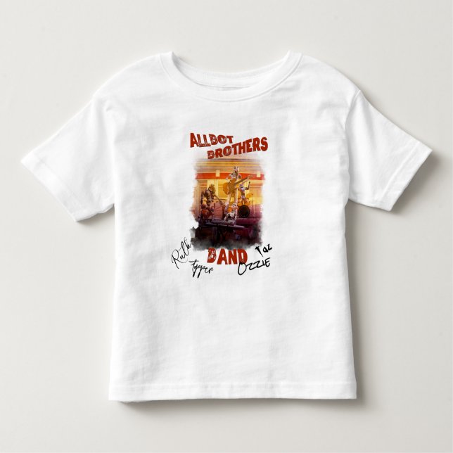 Albot Brothers Banda T-shirt assinada (Frente)