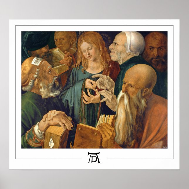 Albrecht Dürer Zedign Art Poster nº 5 (Frente)