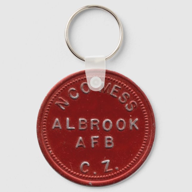 Albrook AFB NCO Mess Token Chaveiro (Frente)