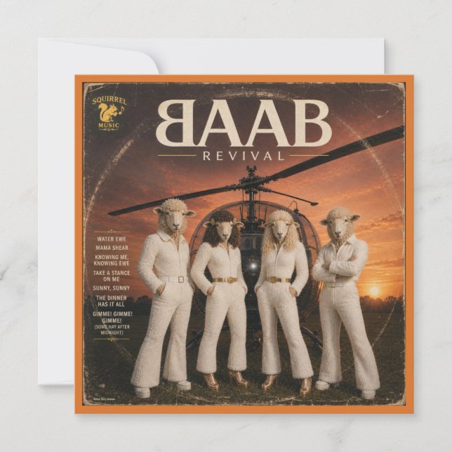 Álbum BAAB: uma Paródia (Frente)