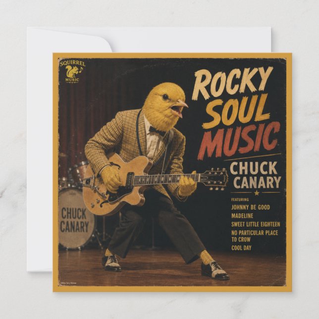 Álbum de Chuck Canary: uma Paródia (Frente)