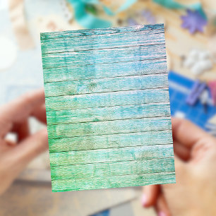 Álbum de Recortes Férias Azul Envelhecido