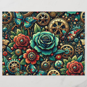 Álbum Temático Steampunk de Duas Faces