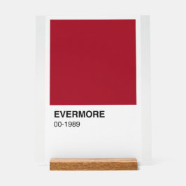 Albums Taylor Red Evermore 1989 - Fundo Branco