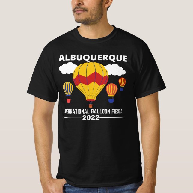 Albuquerque Balloon Fiesta 2022 T-Shirt (Frente)